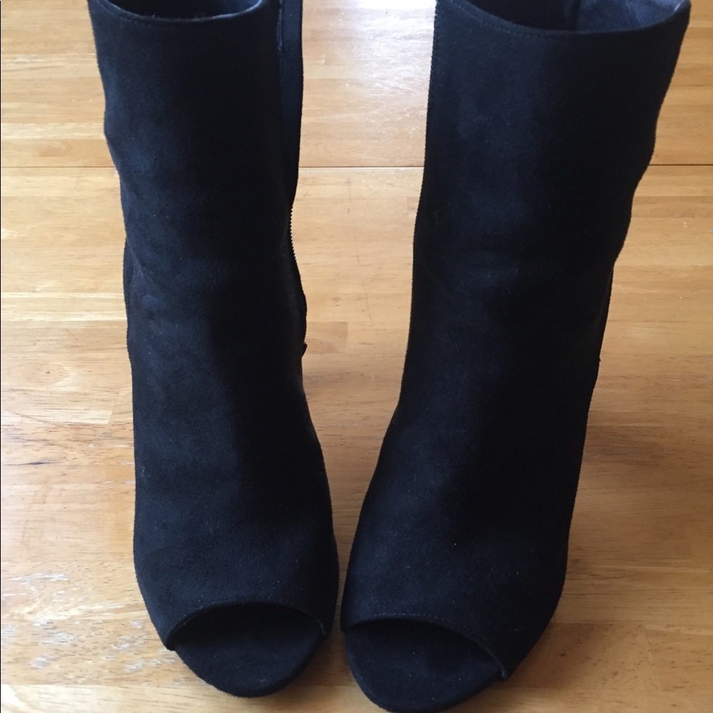 Fashion Nova Peep-Toe Booties!